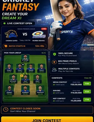 World777 (world777 apk) fantasy cricket & matchday visual 3